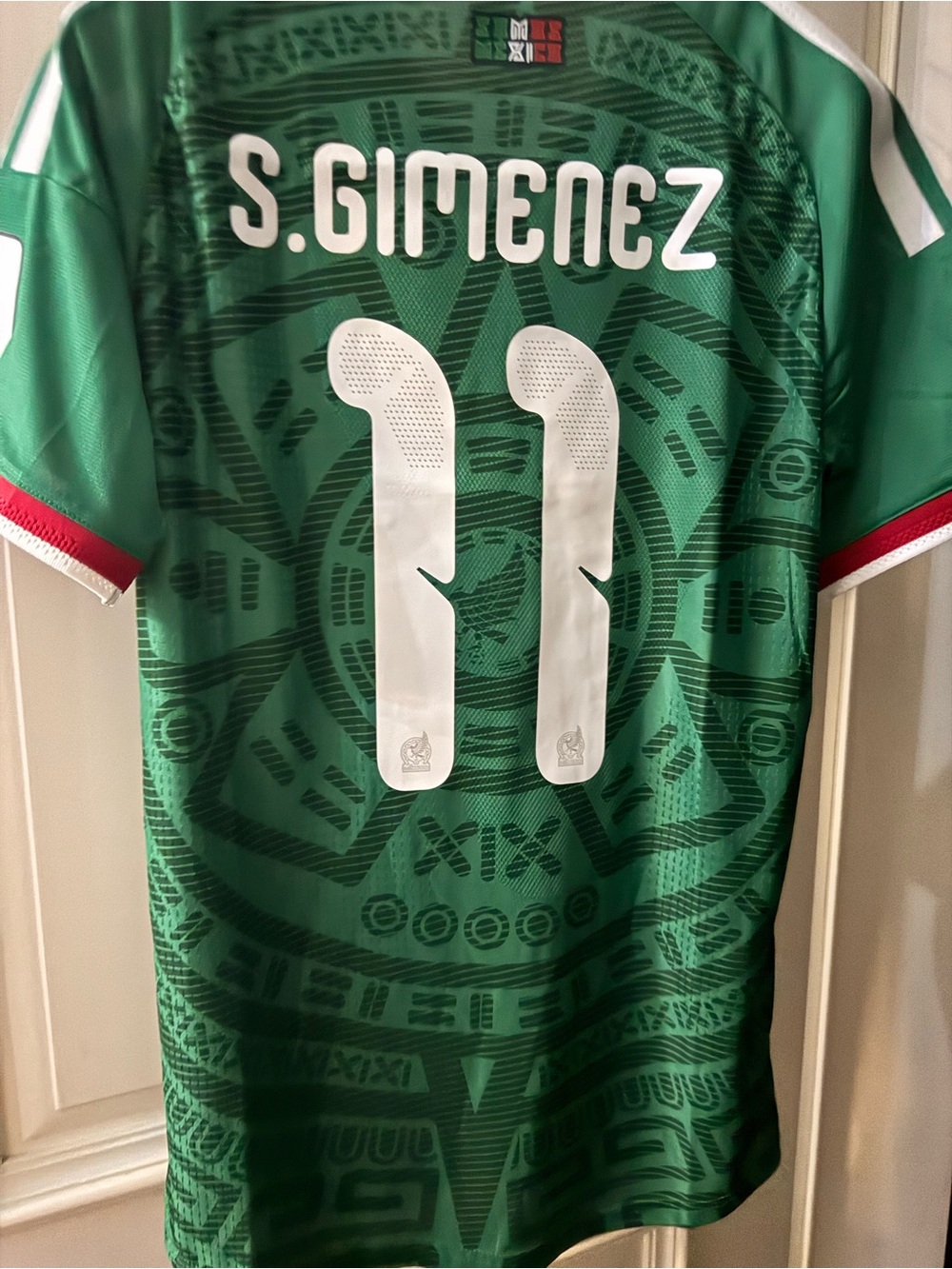 2026 World Cup Mexico S. Gimenez #11 Soccer Jersey